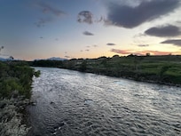 Creek near the motel.
