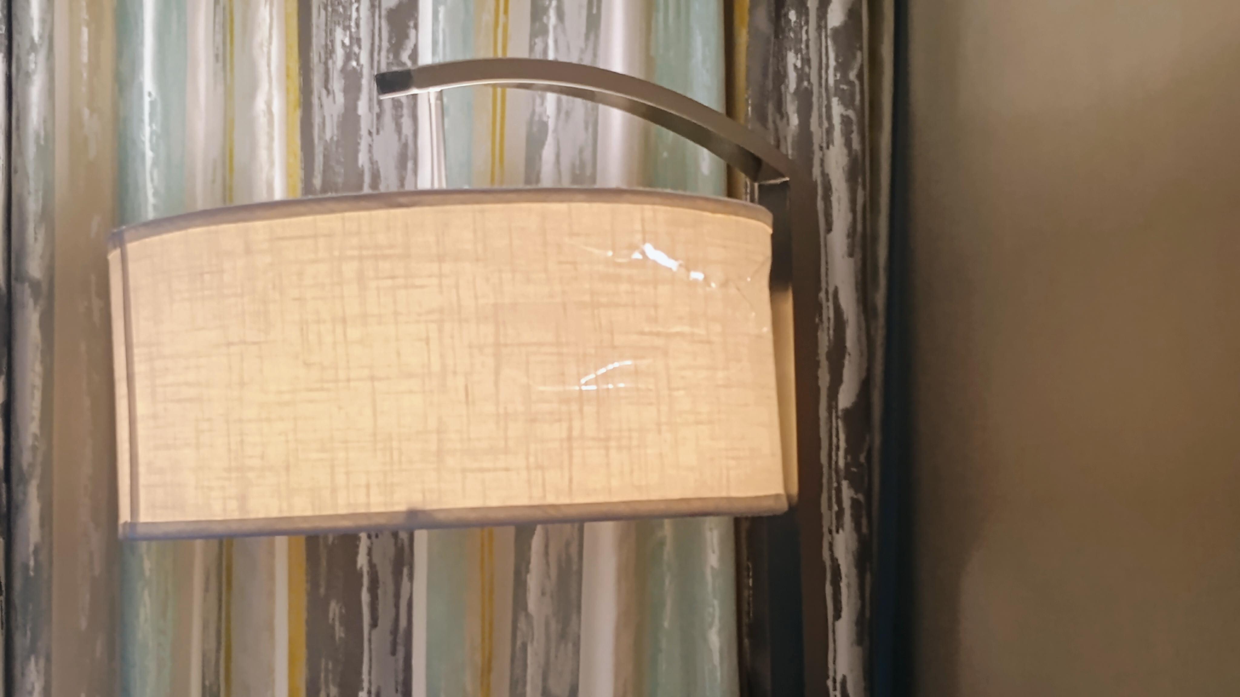 Crushed light fixture 