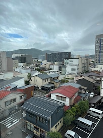 窓から見える景色