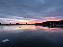 Sunset from room 701