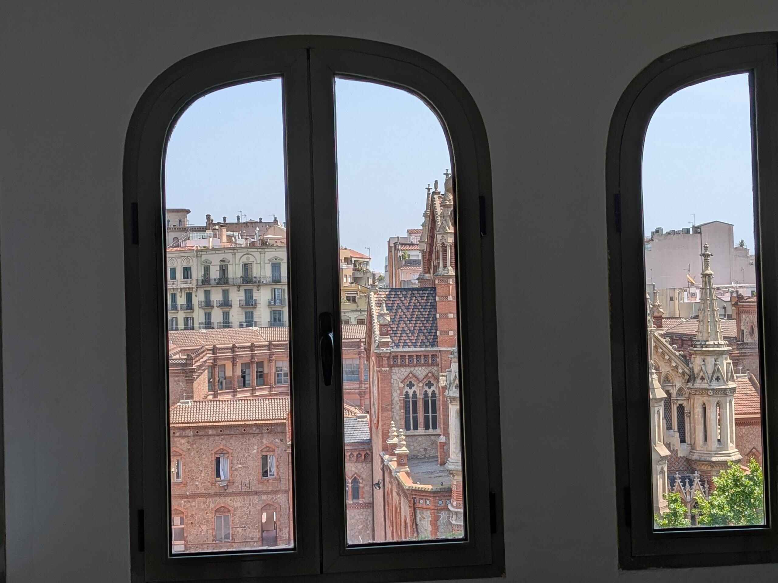 View in living room