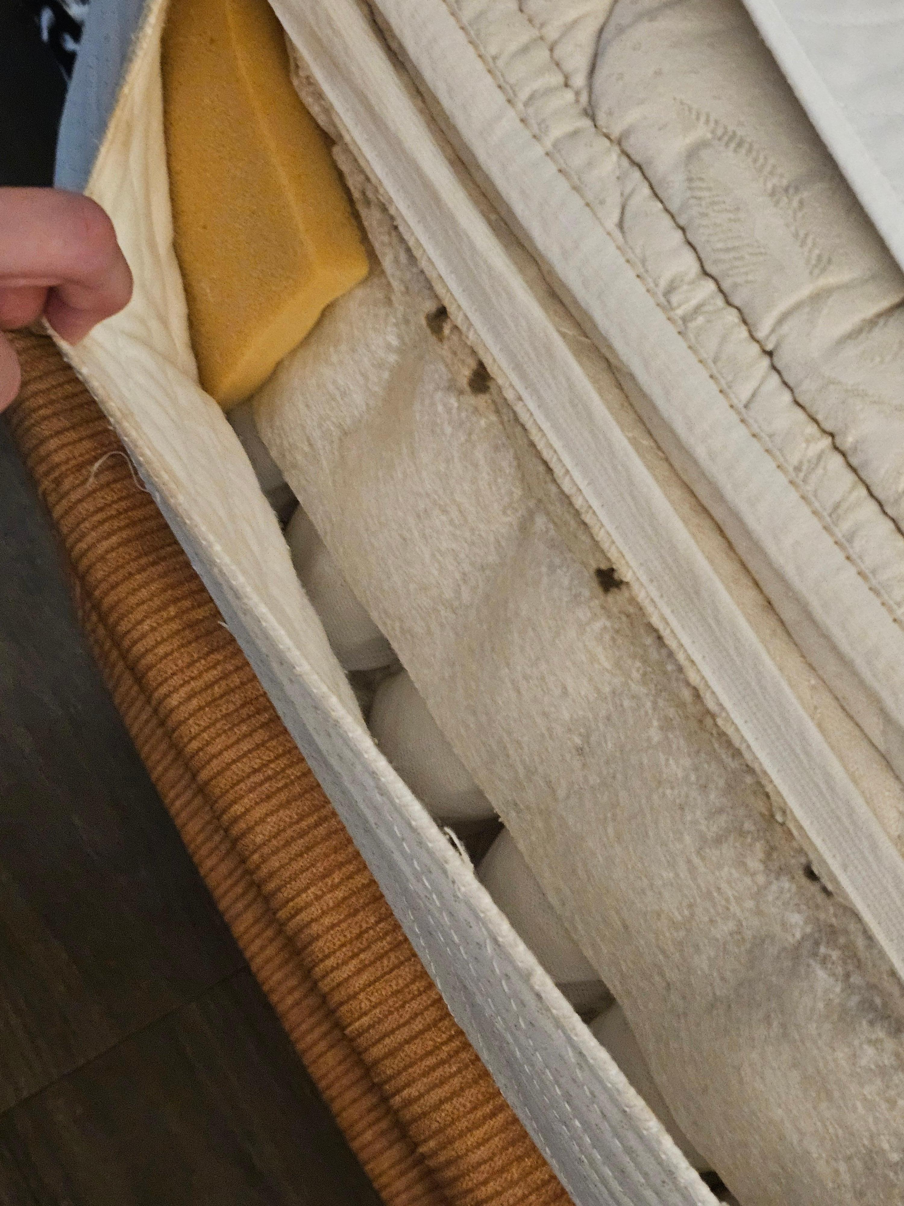 Mattress with holes
