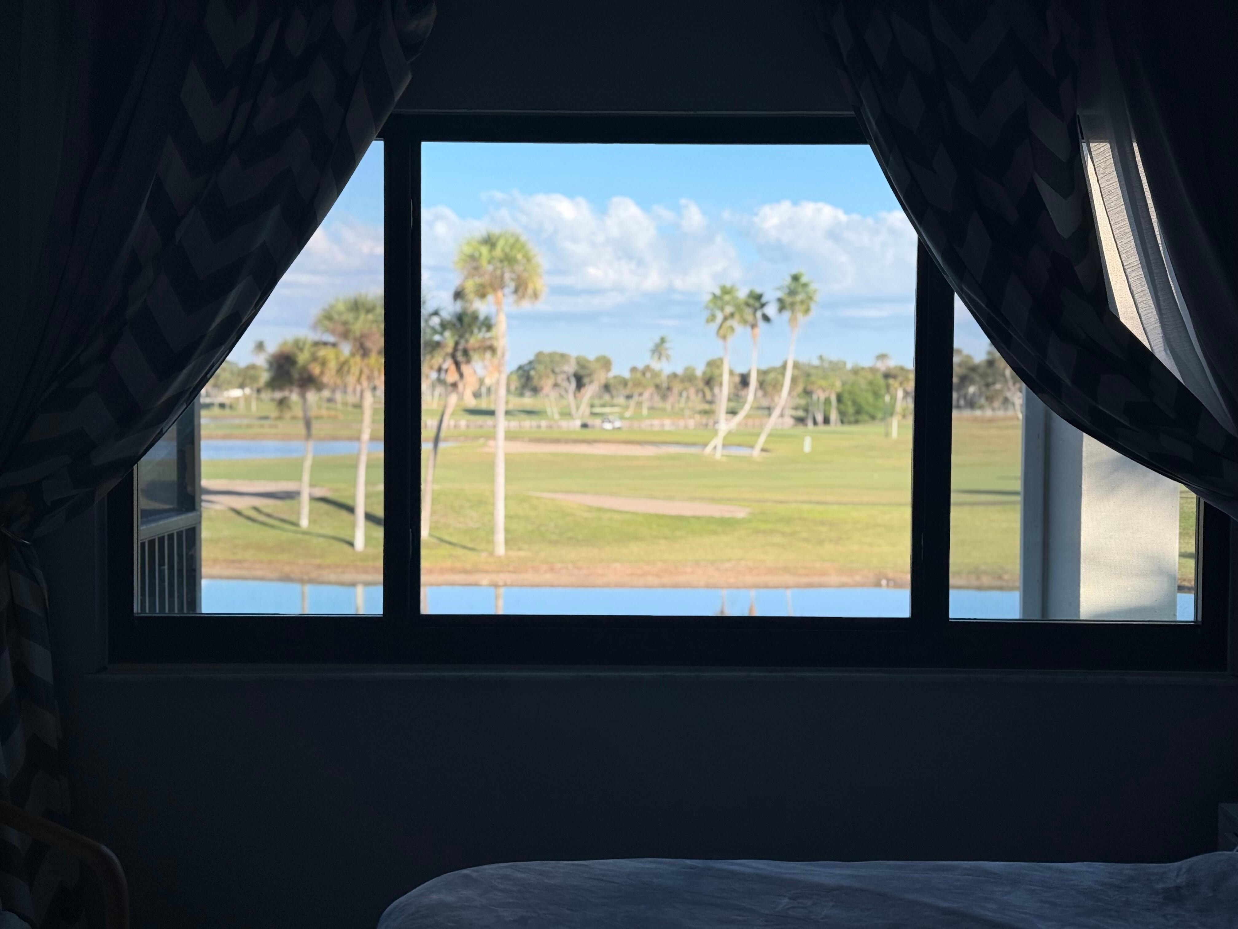 View from the bedroom!