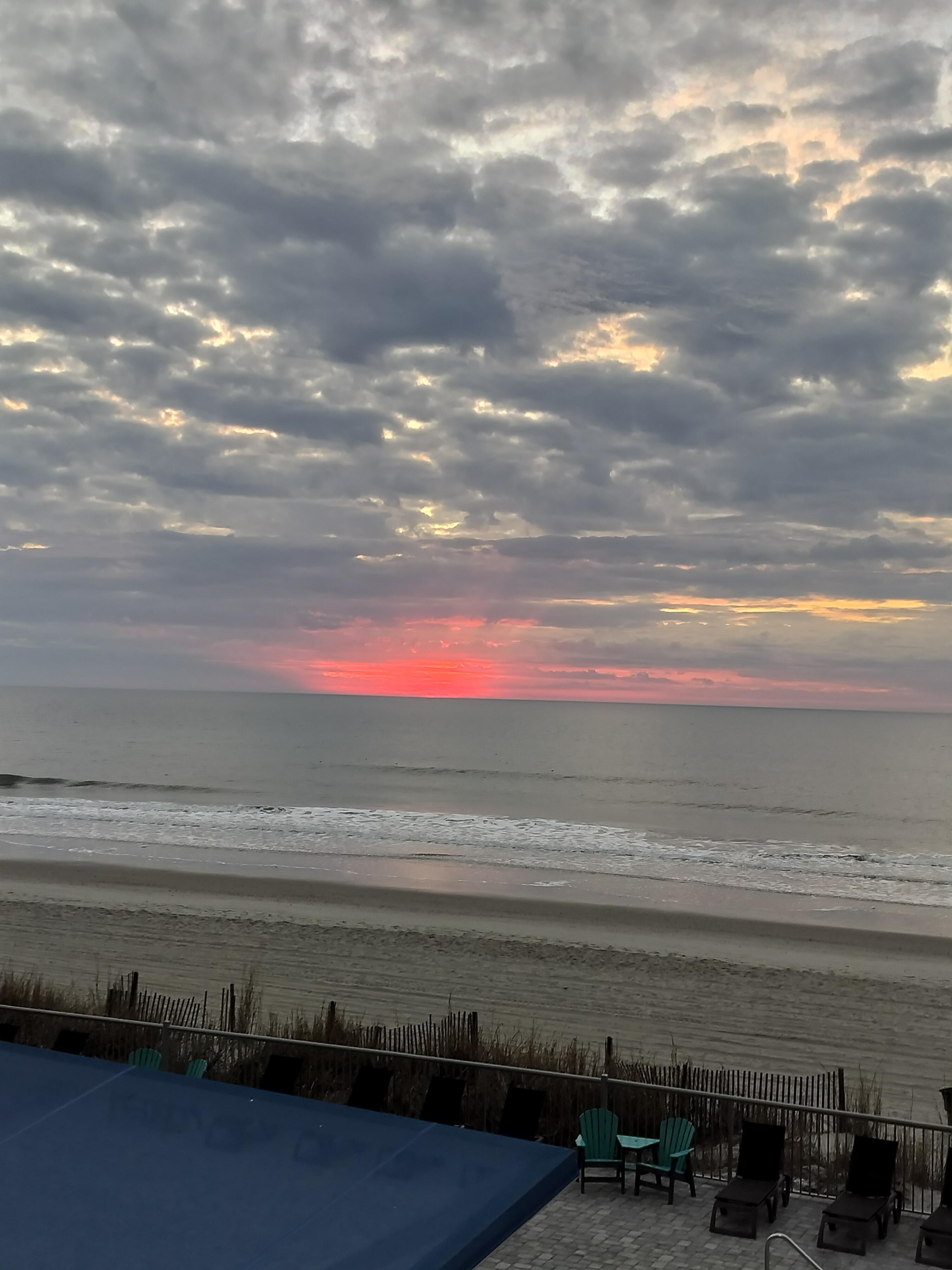 Sunrise from master bedroom 
