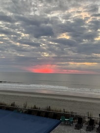 Sunrise from master bedroom