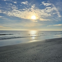 Sunrise on the beach