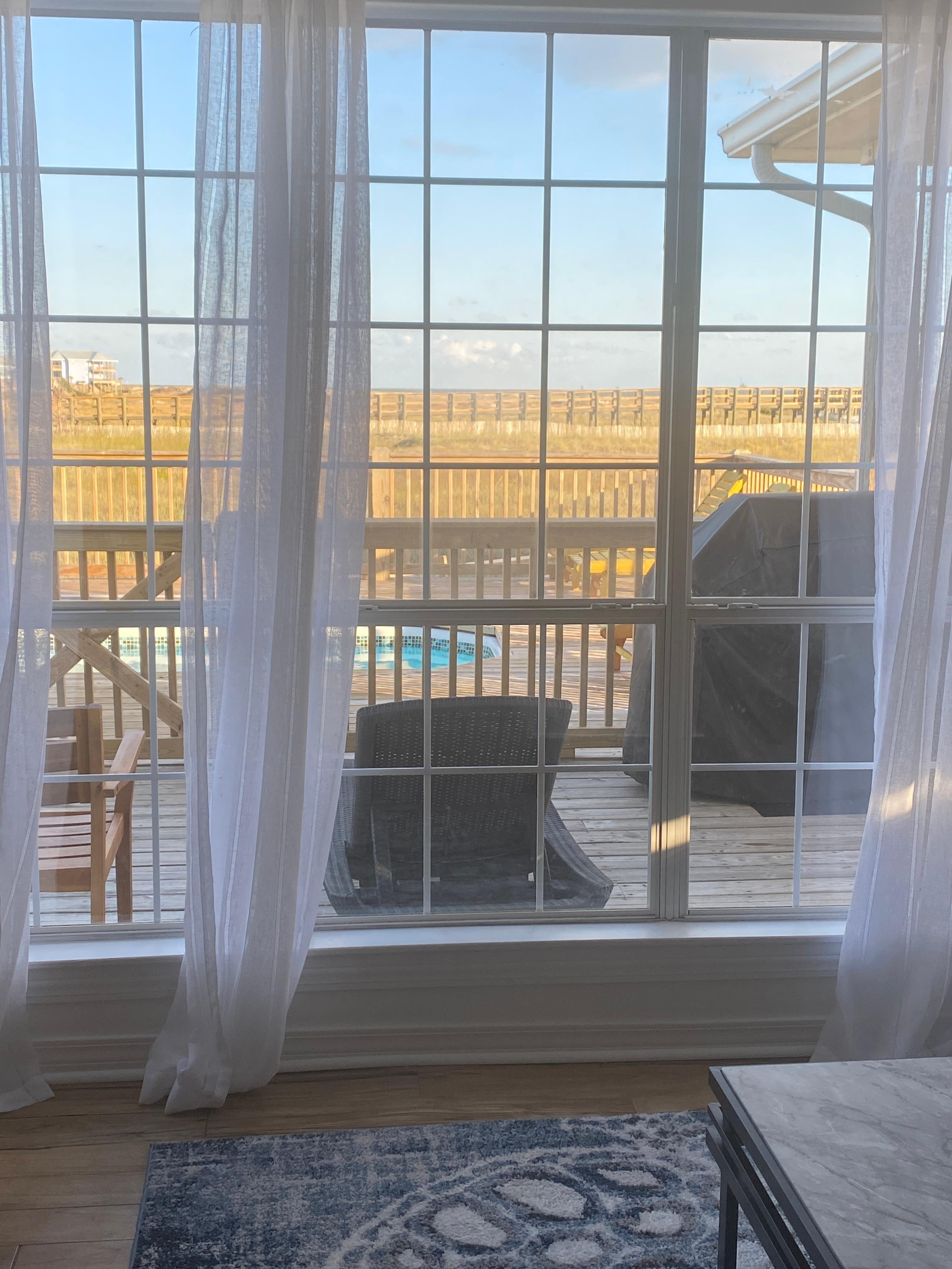 Taken in the living room. 