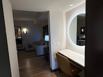 Area between sitting room and bedroom