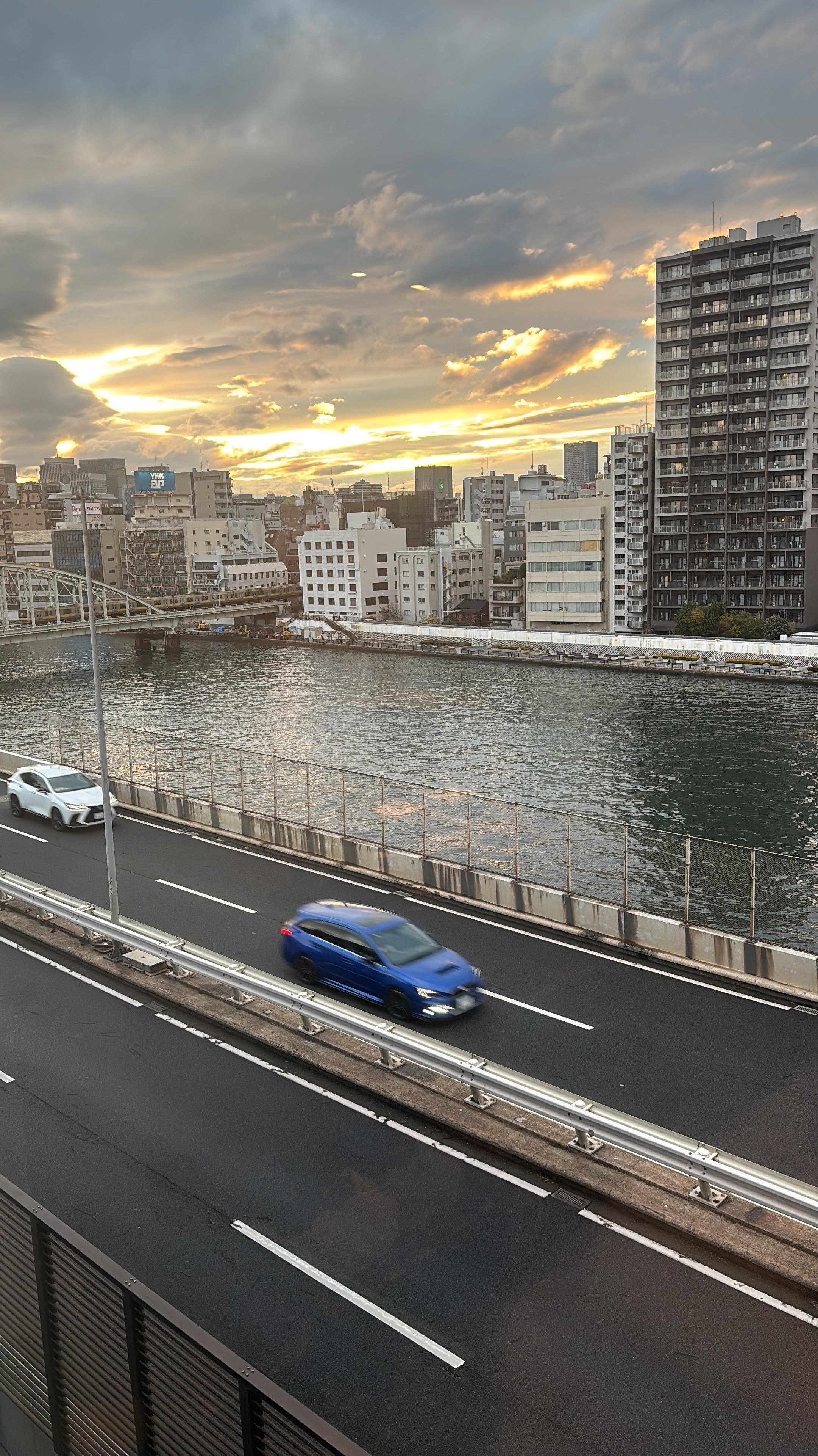 View of river from room 