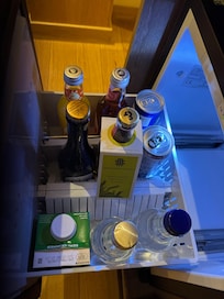 Free mini bar
