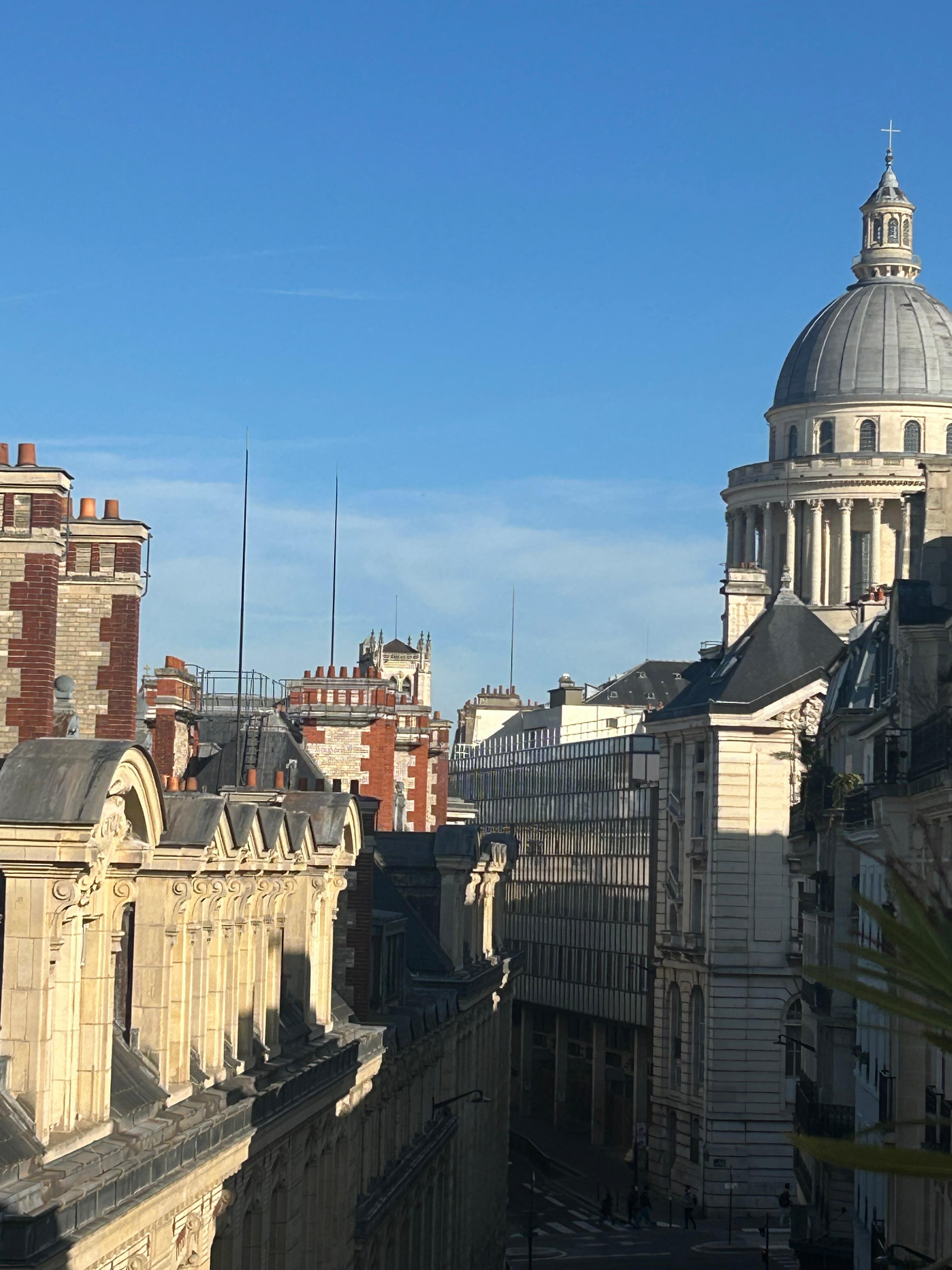 View from our balcony.