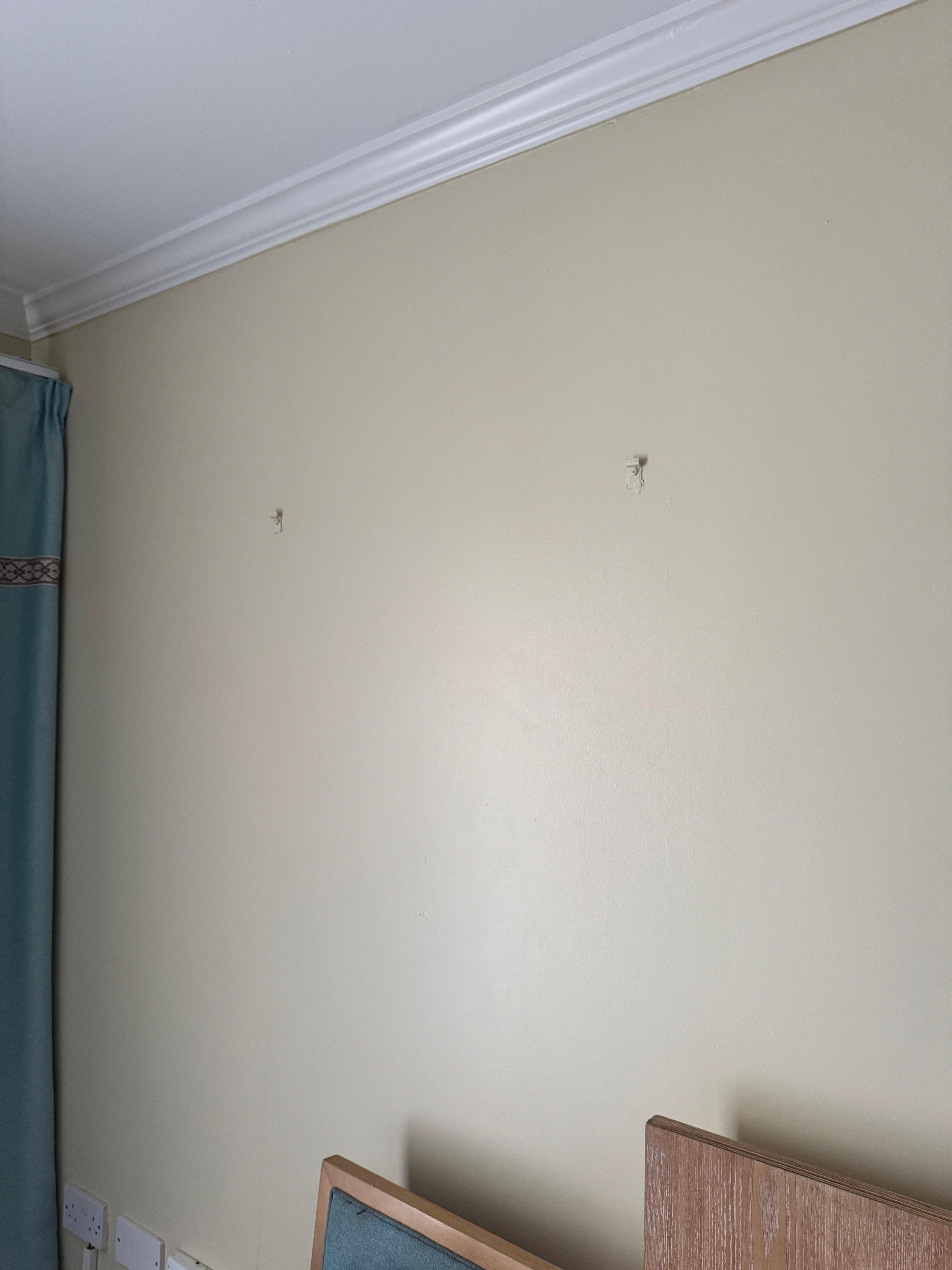 First room - missing wall fixture