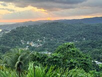 Sunrise view from balcony