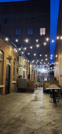 Such a charming alley where the property is located.