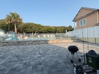The backyard area is amazing… and it was great not having to worry about parking.