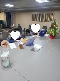 Breakfast was delicious and nice dining area