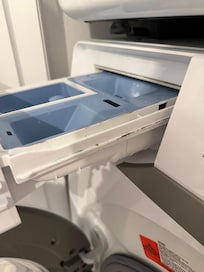 Mold in washing machine dispenser.