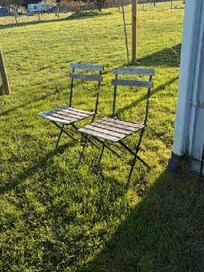 Our outdoor chairs