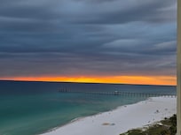 Sunset from balcony