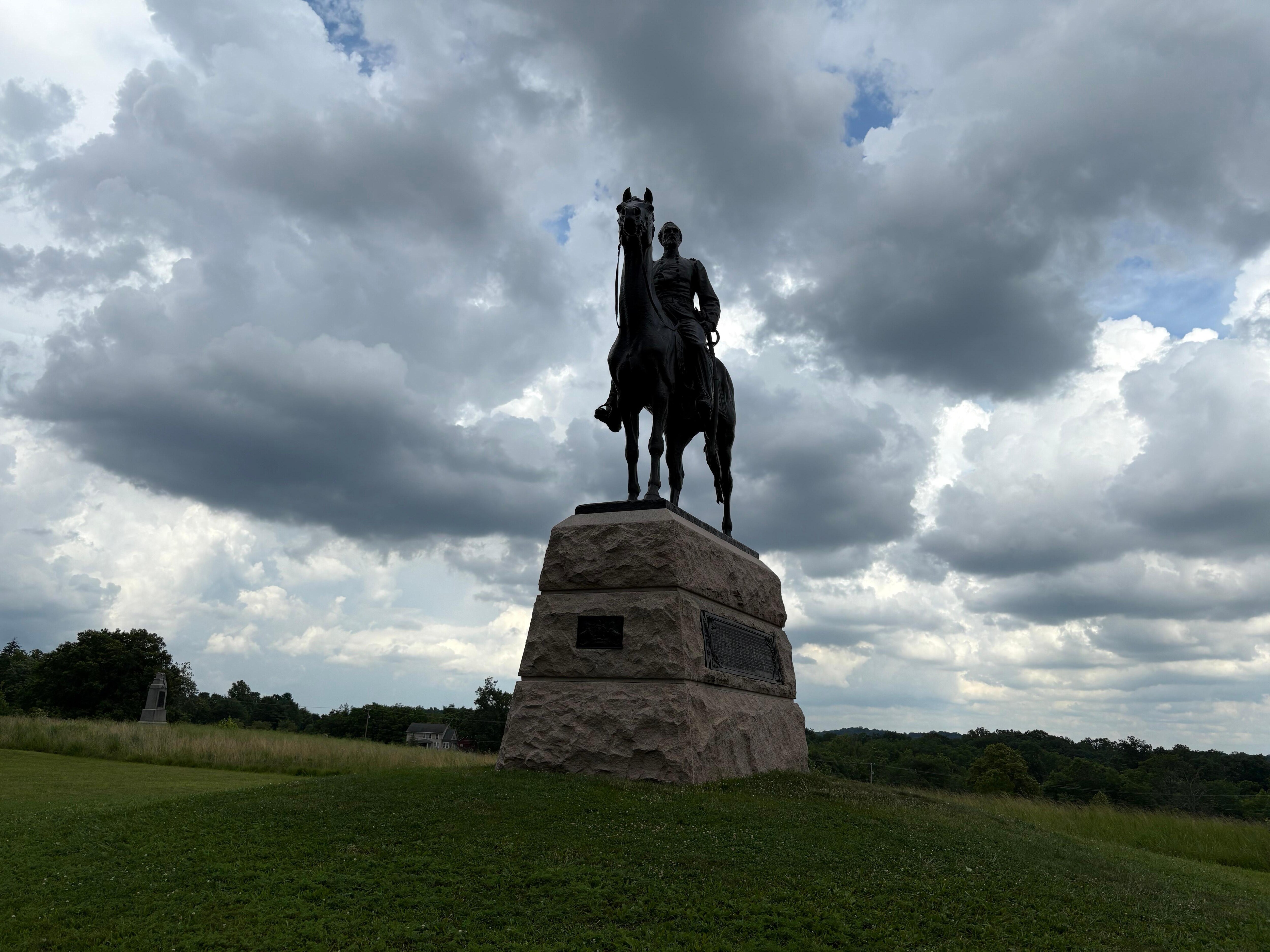 Meade statue at Gettysburg National Military Park