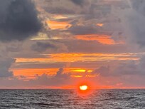 Walk to beach for sunset