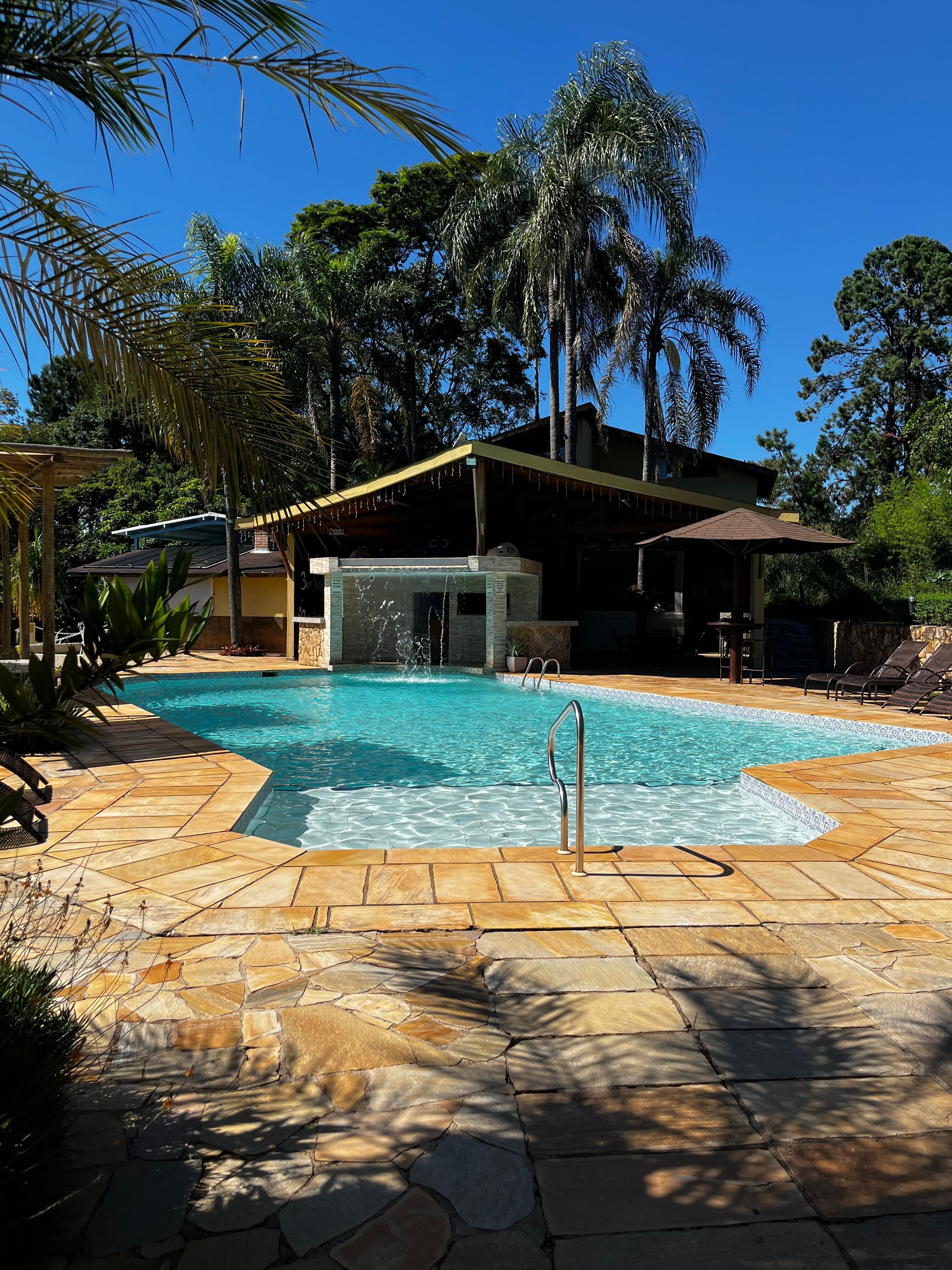 Vista do café da manhã.