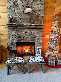 Beautifully decorated and warm.