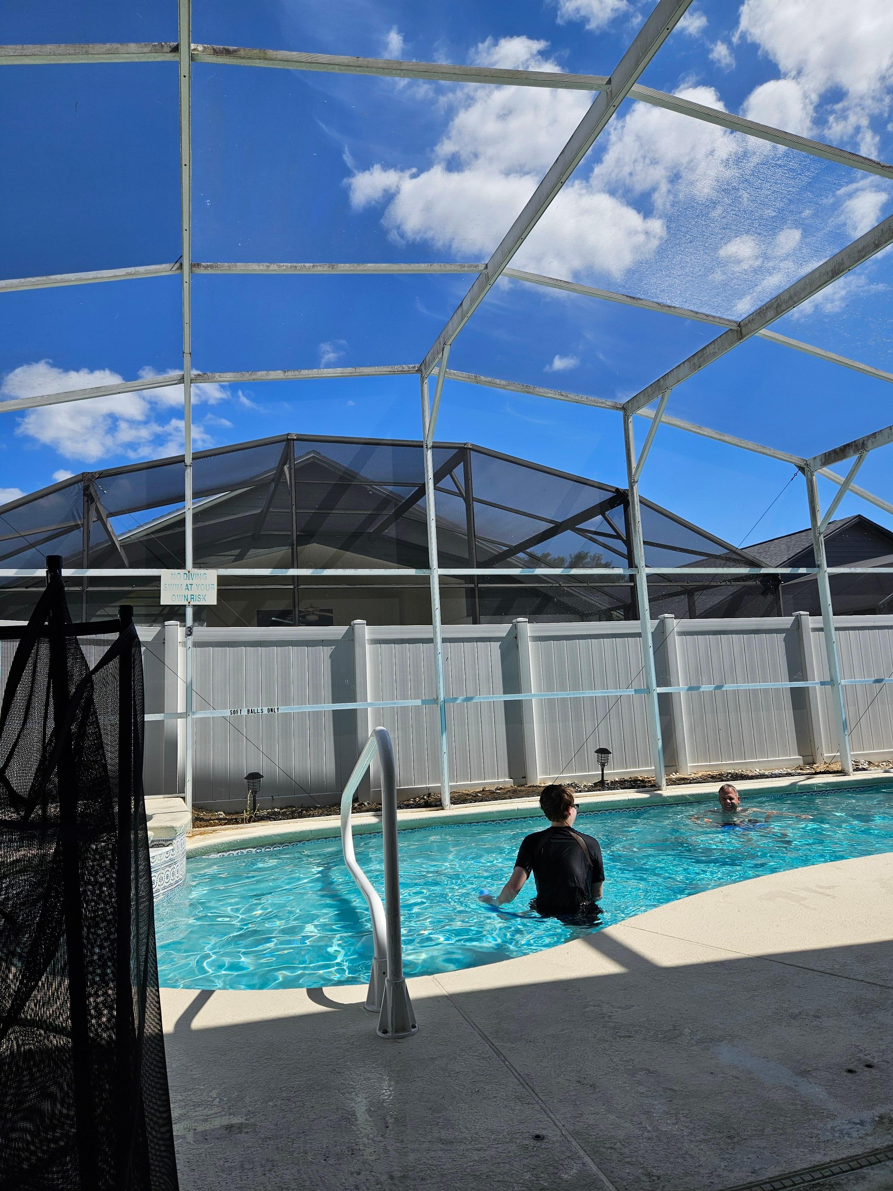 Pool was great and heat worked. Follow directions in the house manual for pool and you won't have any issues.  