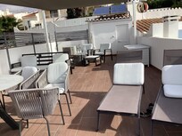 Wonderful rooftop patio