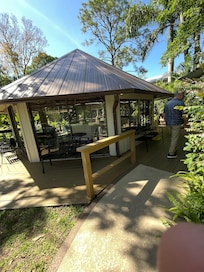 Beautiful little hut for your breakfast dining pleasure