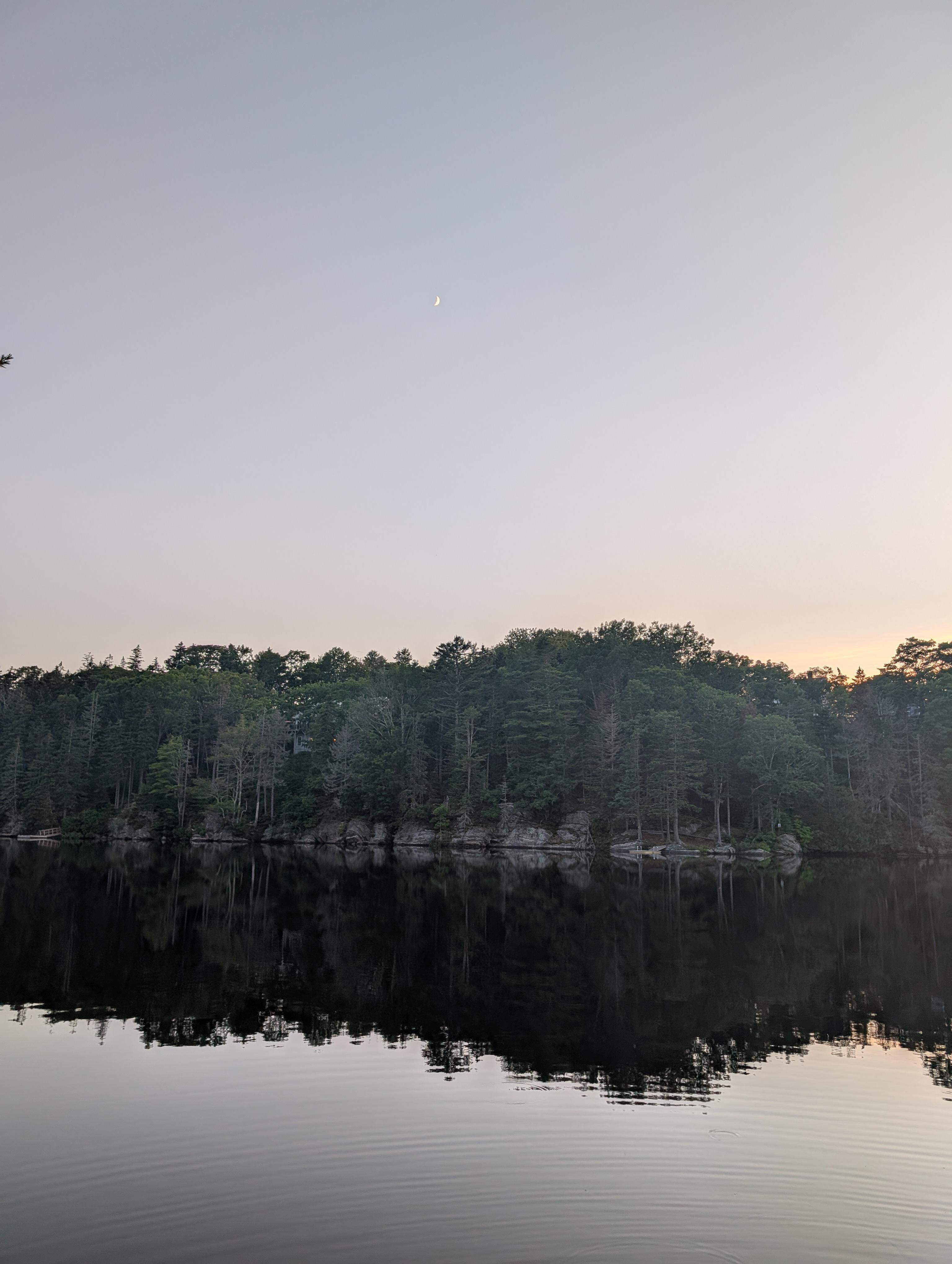 From the dock