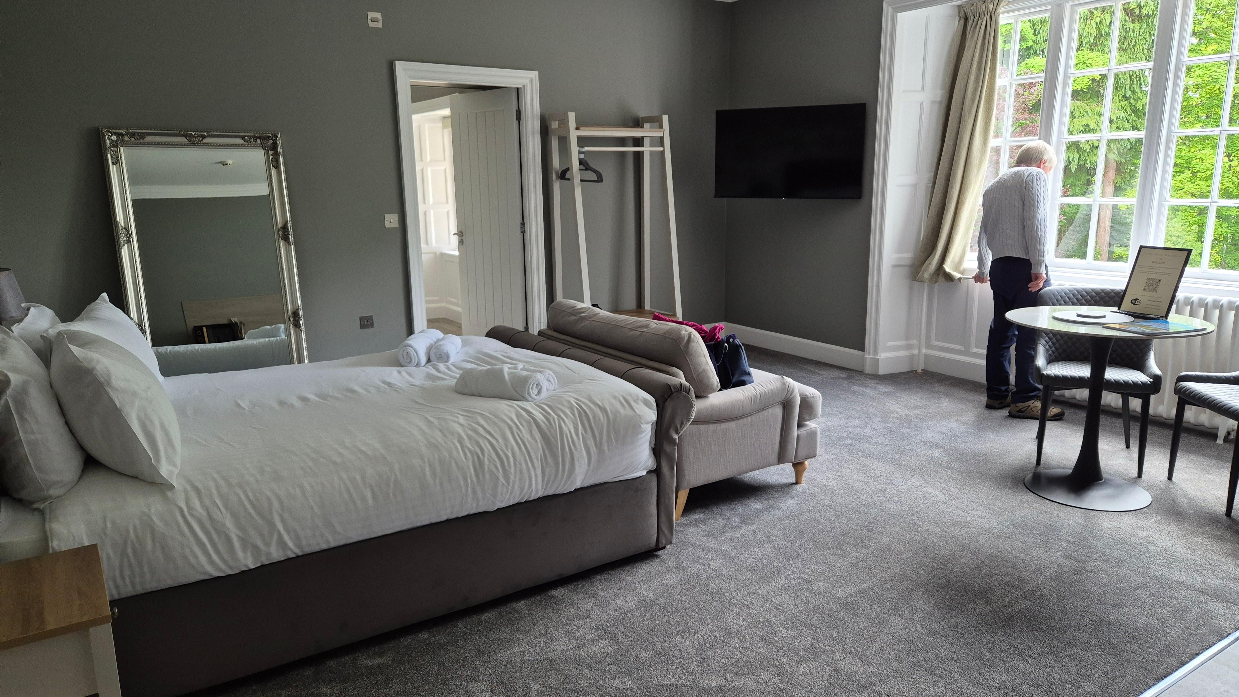 Big bright warm room