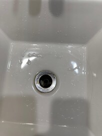 No stopper in the sink