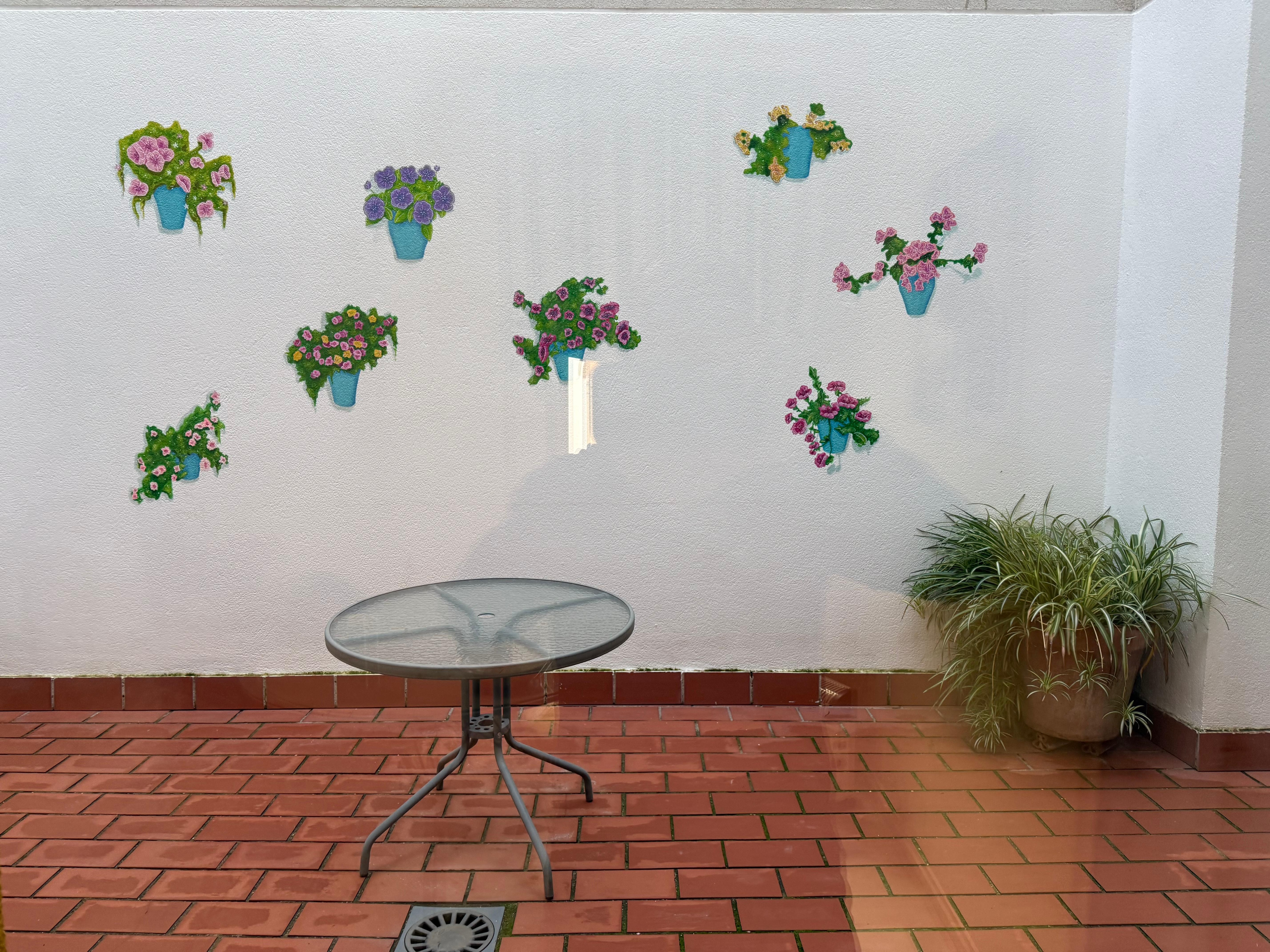 We had this area for ourselves.