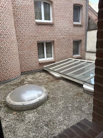 Supposed “city view” from my room