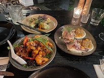 Great food at Infinity
