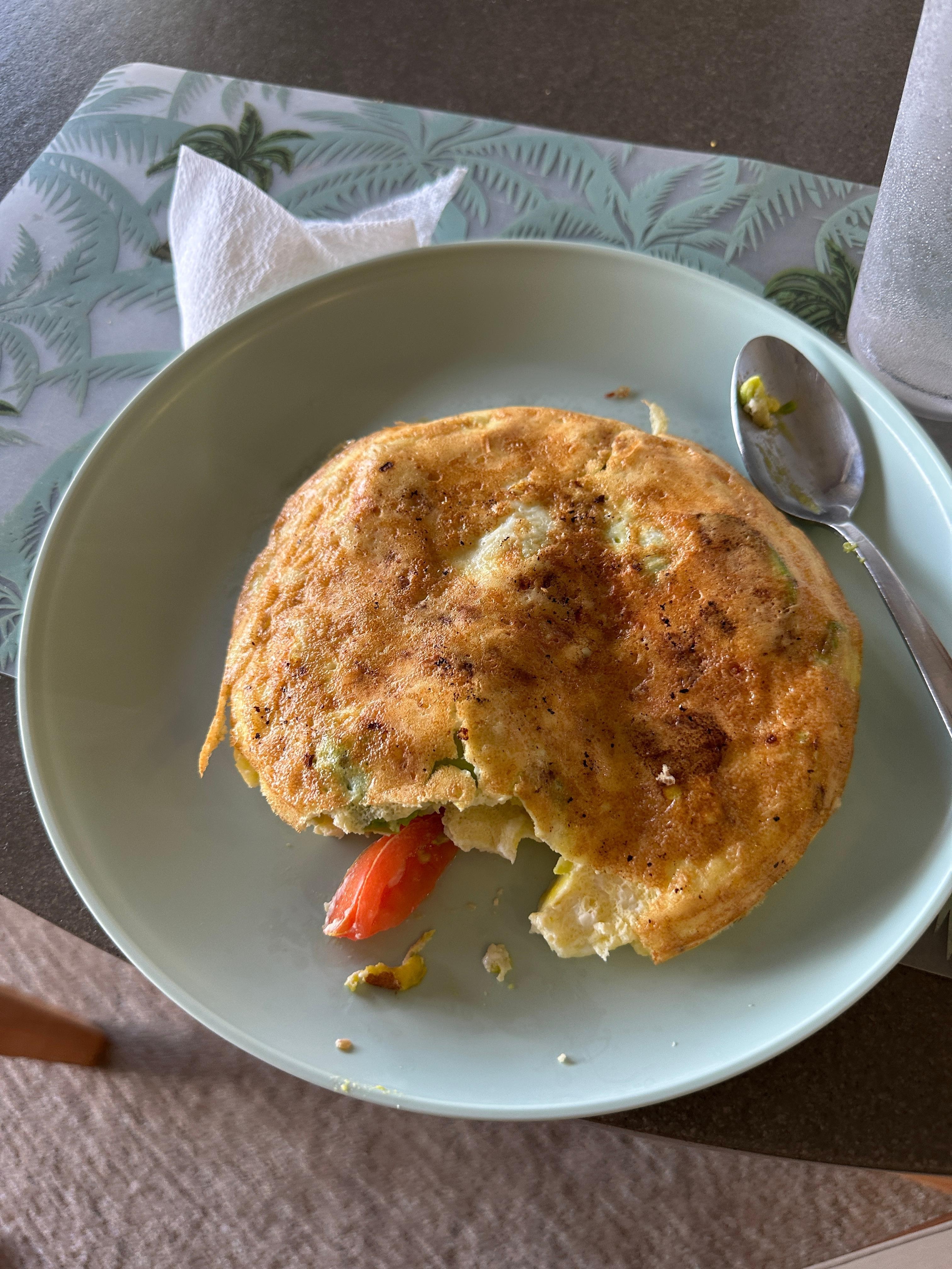 
Soufflé with delicious local ingredients