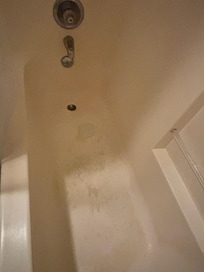 Tub is cruddy