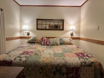 King size bed Rm 2