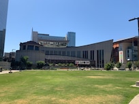 Across from my hotel.