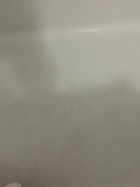 Bathtub after check in ( Dirty )