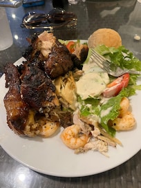 The Best Jerk Chicken straight off the Grill.🤤