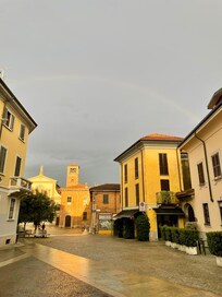 The square nearest the apartment, Piazza Carrobiolo