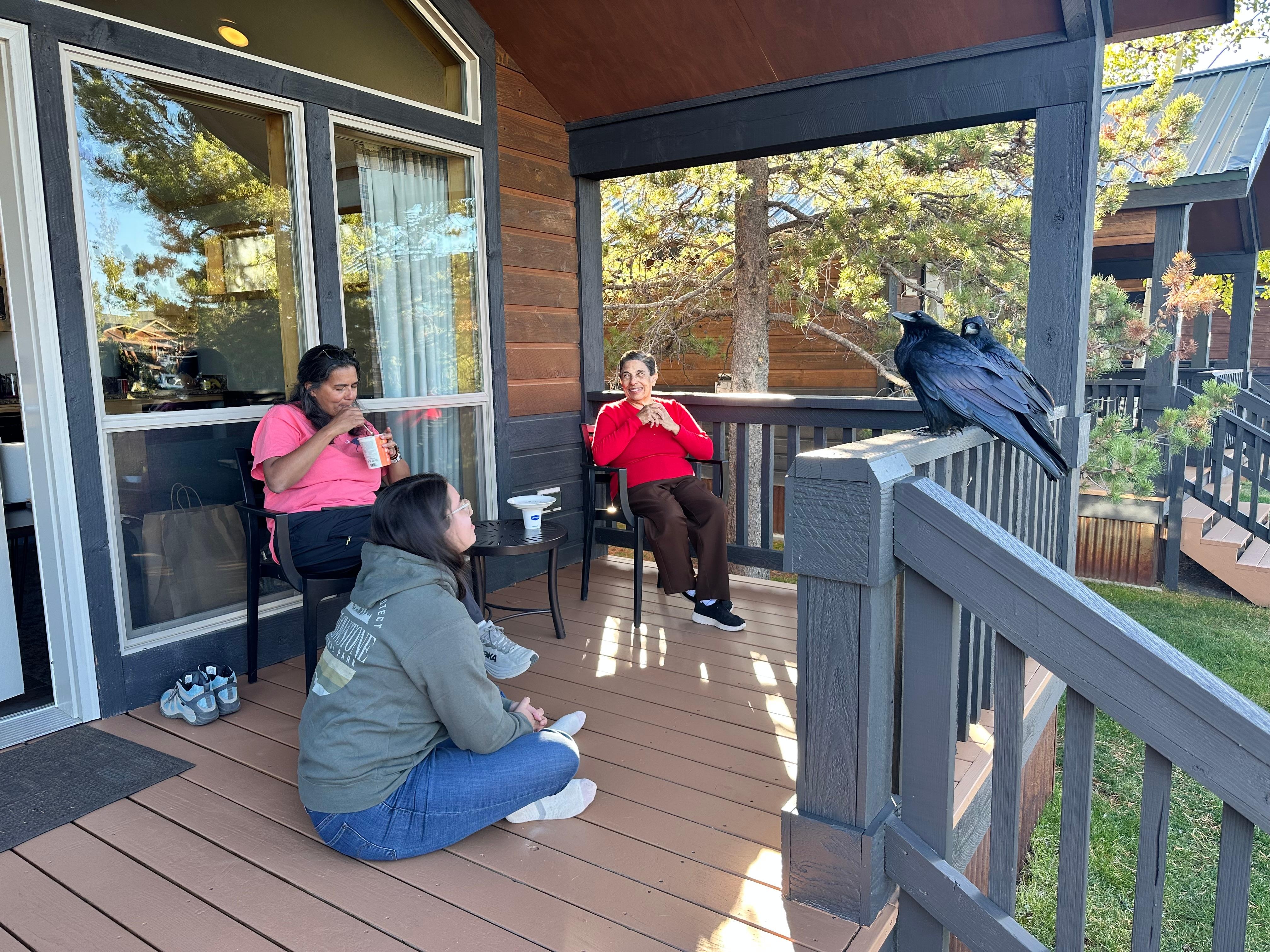 Enjoying some porch time!