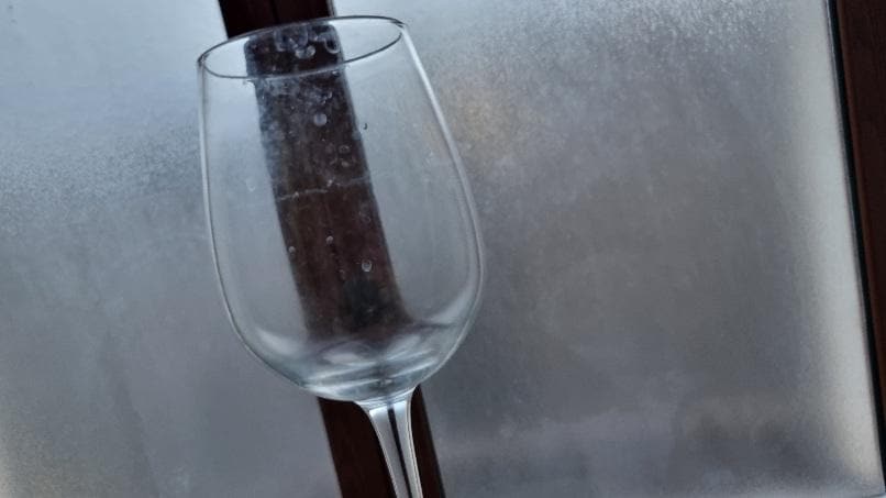Dirty glass