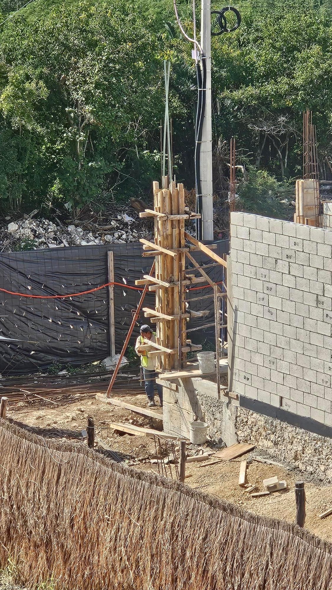 construction site next door.