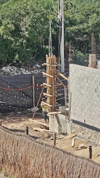 construction site next door.