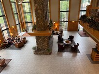 Same Great Room, looking down from the first floor