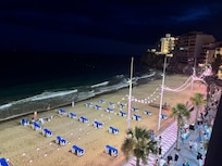 View at night