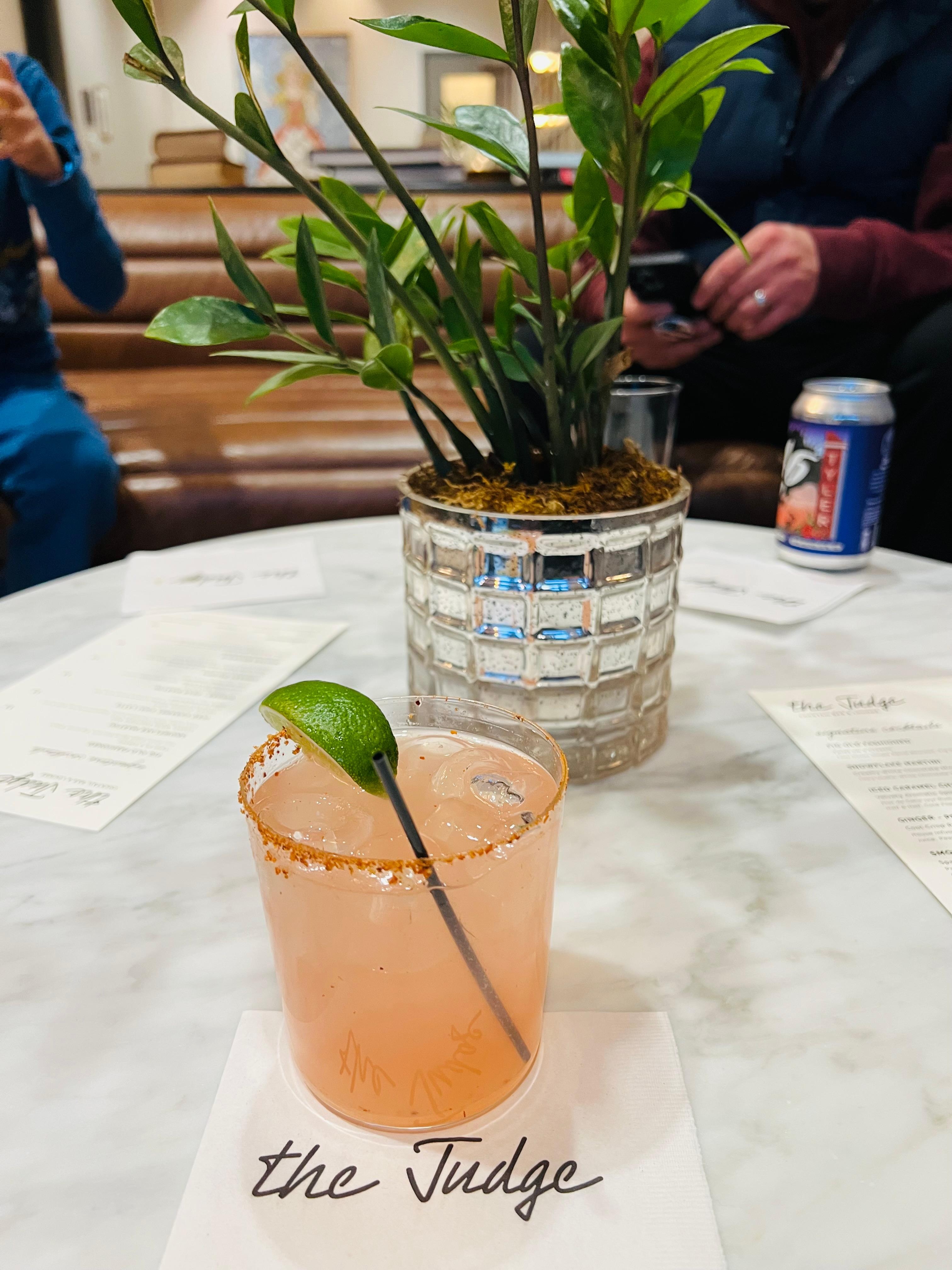 Drinks in the lobby lounge were lovely!